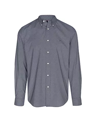 TOMMY HILFIGER | Chemise coupe regular | dunkelblau